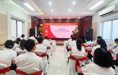 CÔNG TY DỊCH VỤ AGRIBANK TỔ CHỨC HỘI NGHỊ SƠ KẾT CÔNG TÁC ĐẢNG VÀ SƠ KẾT HOẠT ĐỘNG SẢN XUẤT KINH DOANH 6 THÁNG ĐẦU NĂM 2024
